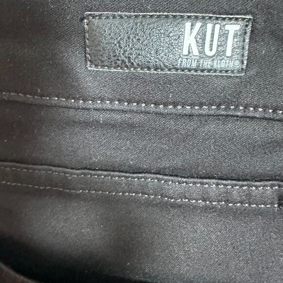 KUT from The Kloth Jeans Women 16 Black Natalie High Rise Bootcut Stretch NWT! - Picture 7 of 13